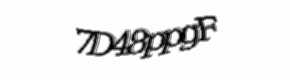 Security check image, please type the characters shown