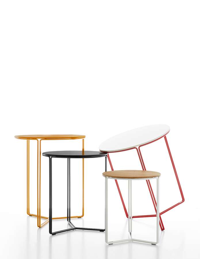 Stylex, Tables, Adorn provides a versatile family of tables for many different environments. Coffee and occasional units are