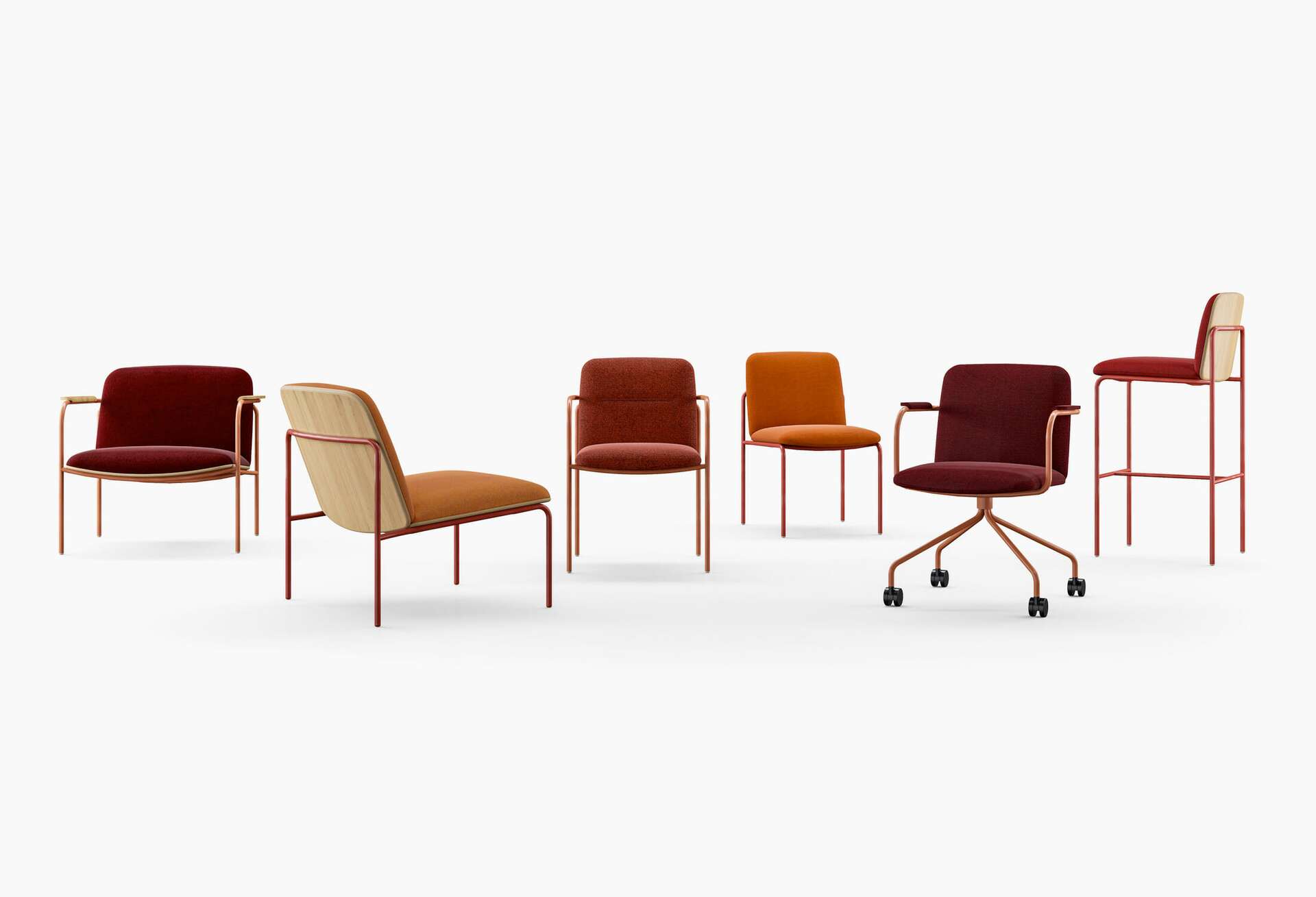 Stylex, Available in more than 2,000 standard configurations, the Dela family of chairs and stools are the ultimate