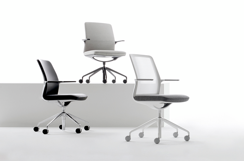 Stylex, F4 represents an evolution in user-responsive seating, a graceful, lightweight appearance, and timeless styling.